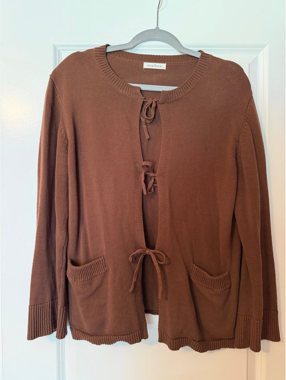 Neuflora Tie Front Cardigan